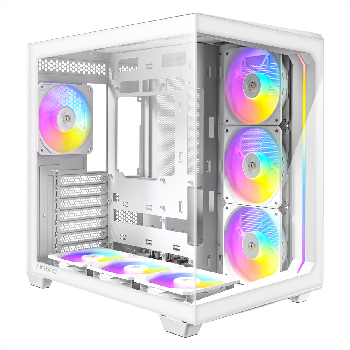 Antec Constellation C5 – PC-Gehäuse – Midi-Tower, 7×120 mm Lüfter, USB-C 3.2 Gen 2, für ATX, ITX, micro-ATX