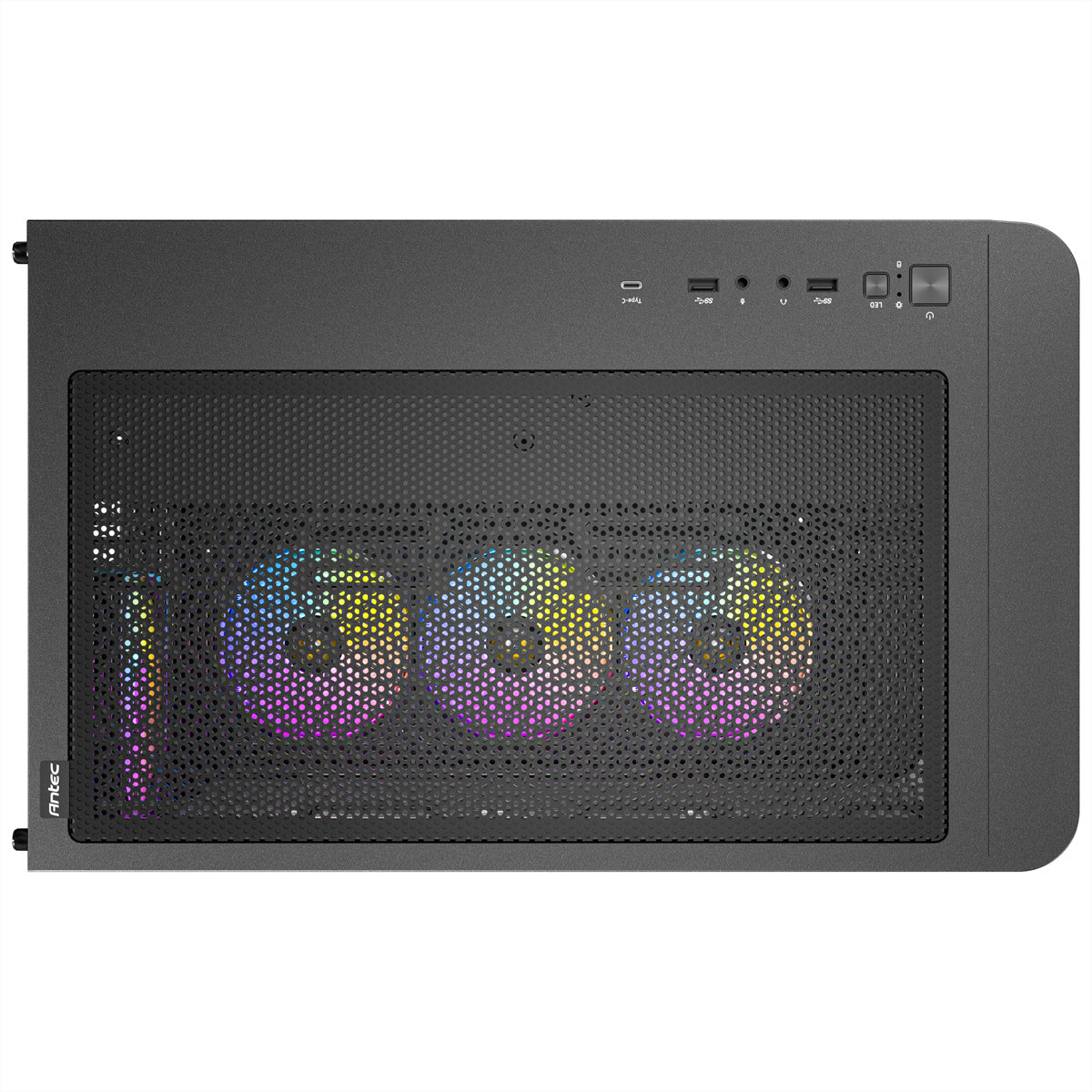 Antec Constellation C5 Curve – PC-Gehäuse Midi-Tower – 4×120 mm Lüfter, USB-C 3,2 Gen2, 360 mm Radiator