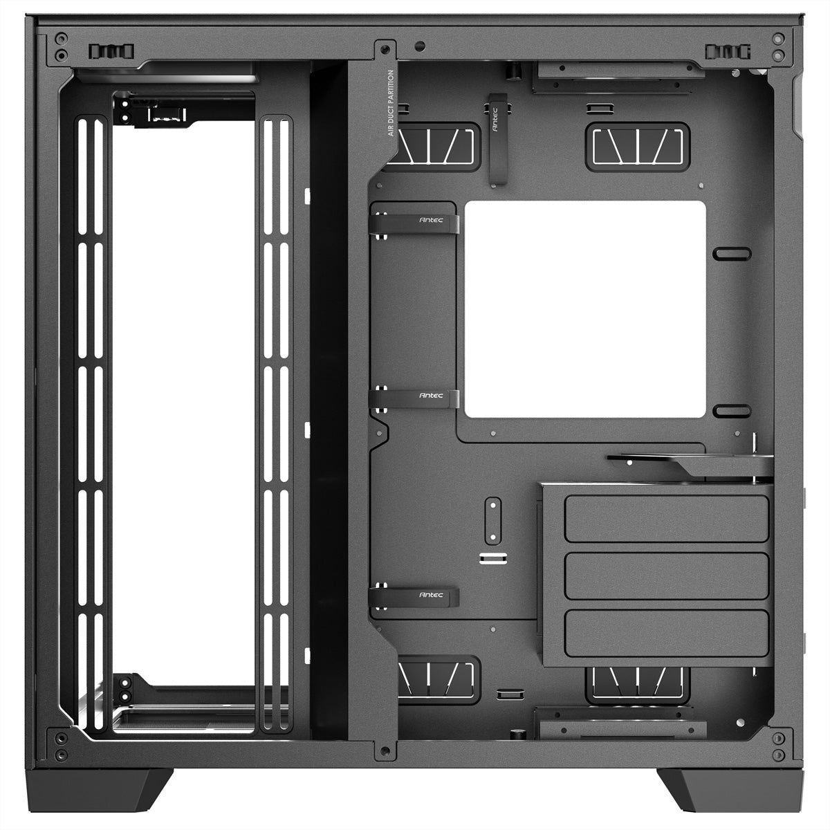 Antec Constellation C8 Tower – schwarz, Seitenfenster (gehärtetes Glas), 476×303×464 mm