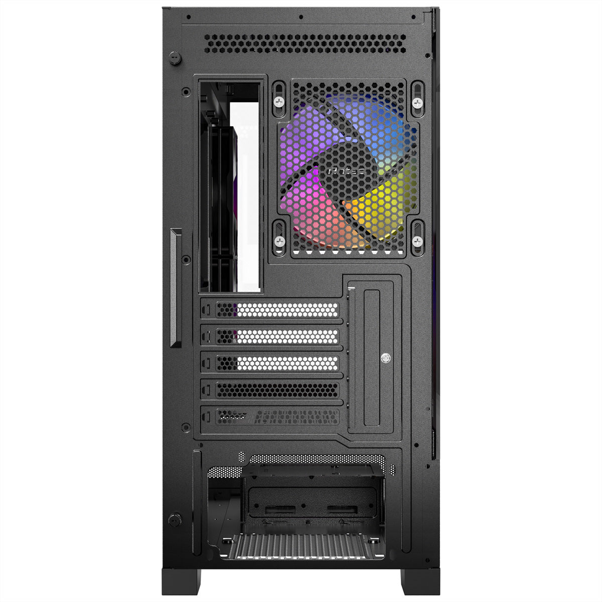 Antec CX500M ARGB Tower – Micro-ATX, gehärtetes Glas, 3x 120 mm ARGB Lüfter, USB-C 3,2 Gen 2