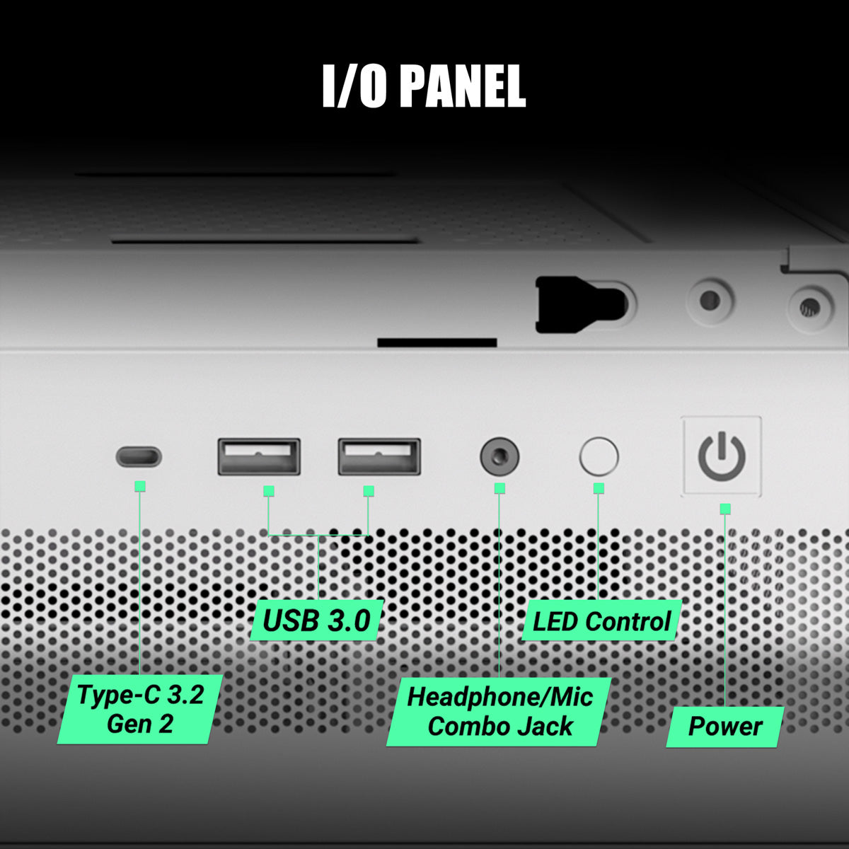 Antec CX500M ARGB Tower – Micro-ATX, gehärtetes Glas, 3x 120 mm ARGB Lüfter, USB-C 3,2 Gen 2