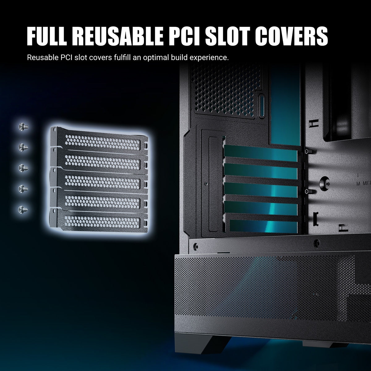 Antec CX500M ARGB Tower – Micro-ATX, gehärtetes Glas, 3x 120 mm ARGB Lüfter, USB-C 3,2 Gen 2