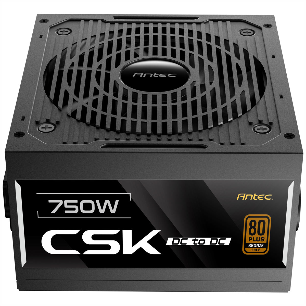 Antec CSK750DC EC ATX Netzteil 750 W 80 PLUS Bronze – nicht modular, ATX 2.52 – PCIe 5.1 kompatibel