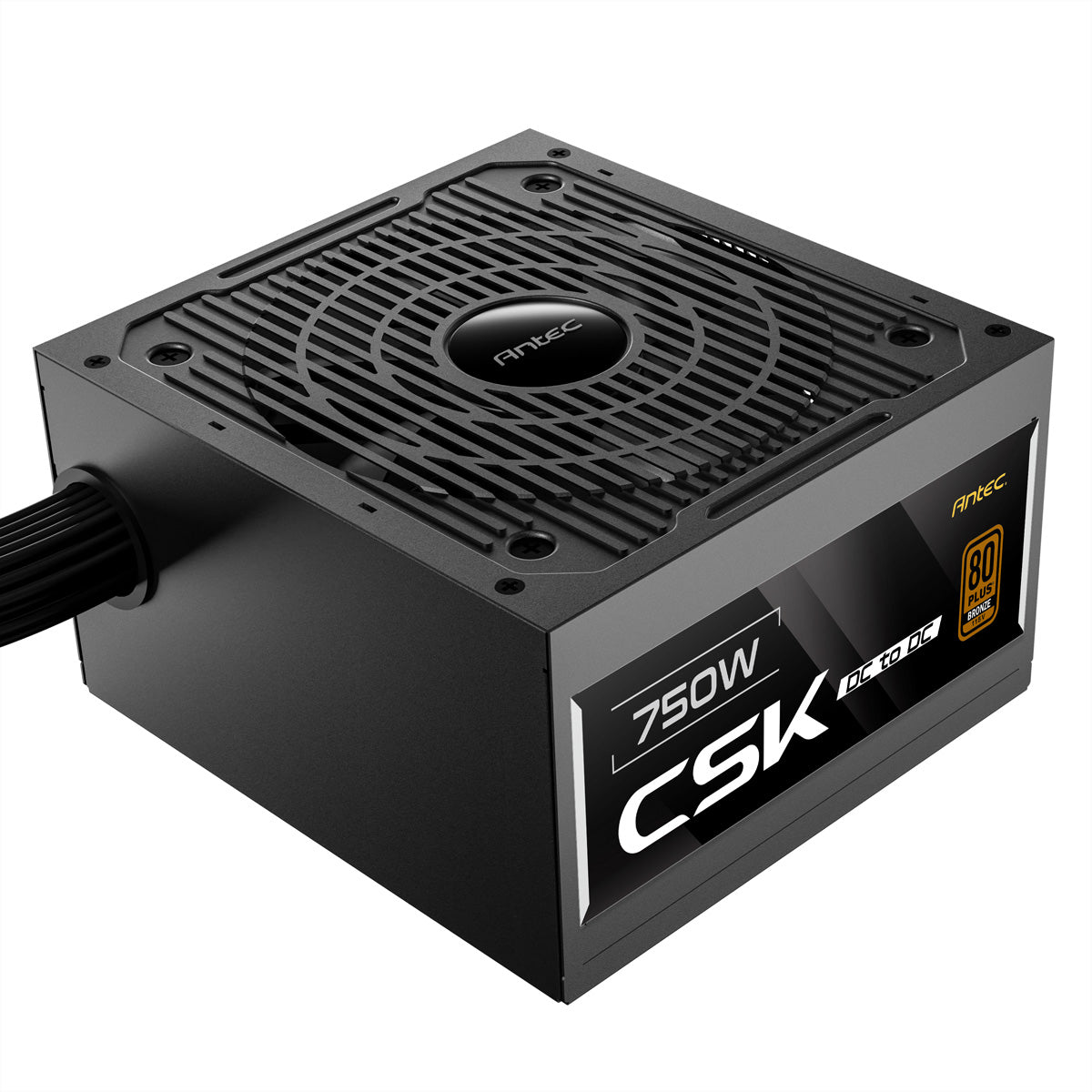 Antec CSK750DC EC ATX Netzteil 750 W 80 PLUS Bronze – nicht modular, ATX 2.52 – PCIe 5.1 kompatibel
