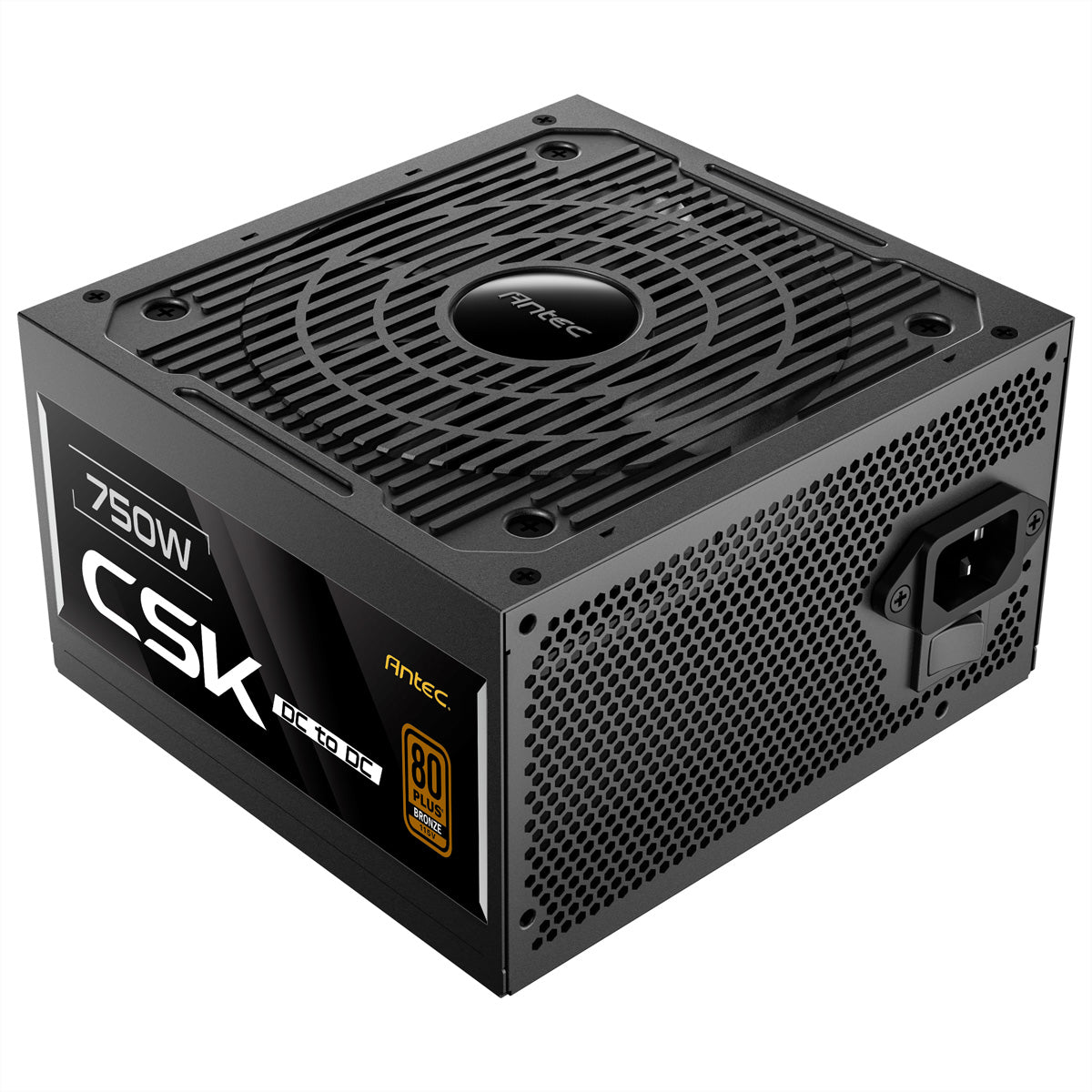 Antec CSK750DC EC ATX Netzteil 750 W 80 PLUS Bronze – nicht modular, ATX 2.52 – PCIe 5.1 kompatibel