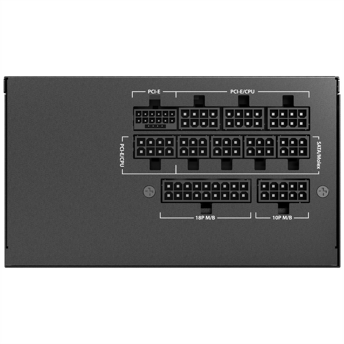 Antec GSK850 ATX-Netzteil 850 W 80 PLUS Gold – vollmodular, ATX 3.1, 12VHPWR