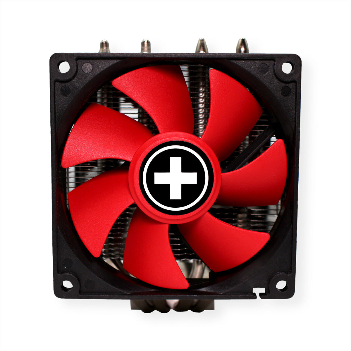 Xilence M504D – CPU-Kühler – 2×92 mm PWM, 4 Heatpipes, 180 W, für AM5, AM4, LGA 1700 und andere, Schwarz/Rot