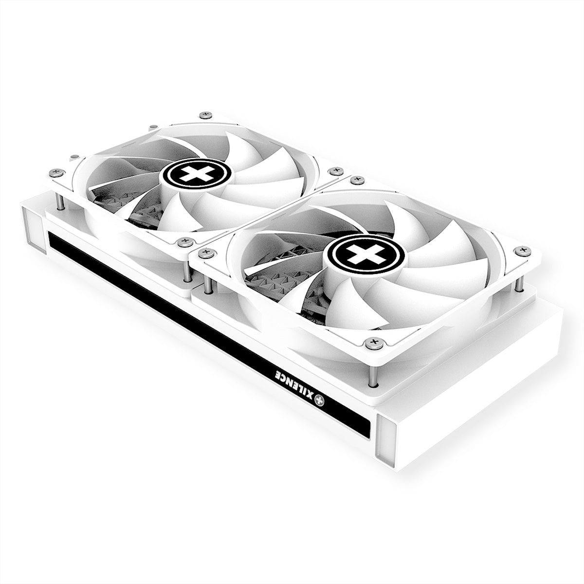 Xilence LQ240.W.ARGB – All-in-One Wasserkühlung – 240 mm, 2×120 mm, ARGB, 300 W, für AM5/AM4/LGA1700 und andere