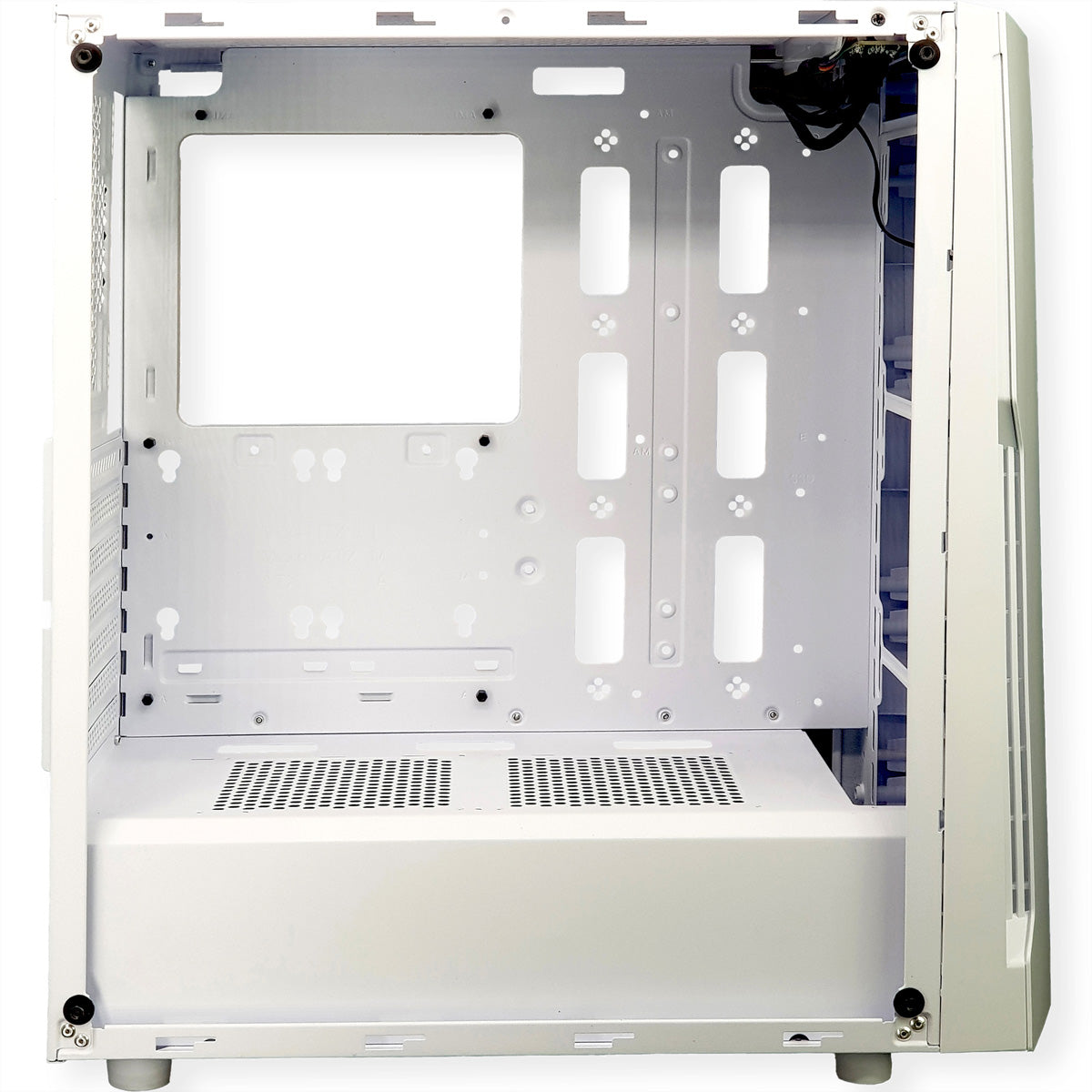 Xilence Xilent Blade X512.W.RGB – ATX Midi-Tower, für ATX/micro-ATX/Mini-ITX, 2× USB 3.0, RGB, 33,5 cm GPU