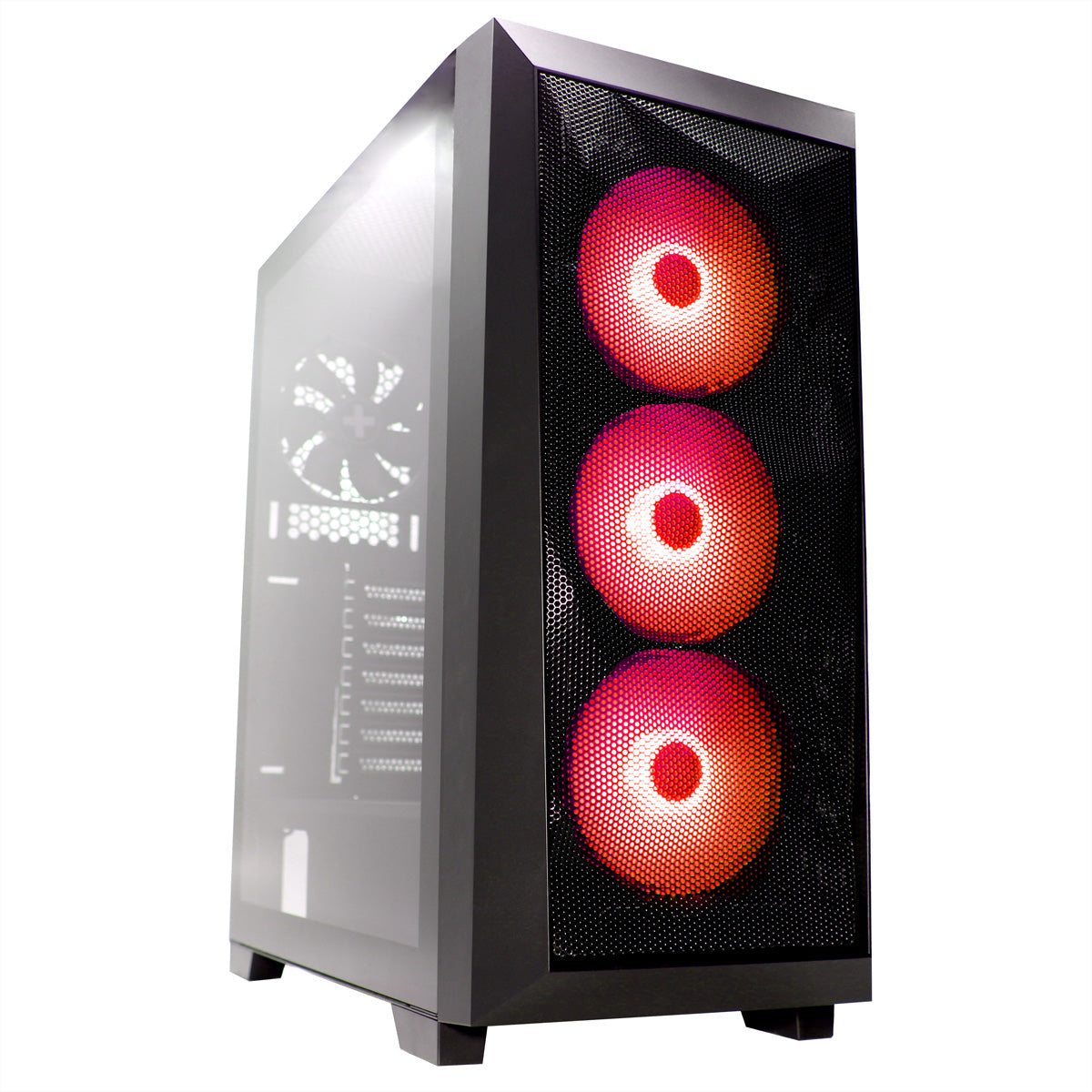 Xilence Xilent Breeze X712.RGB – ATX Midi-Tower – Schwarz, 3×ARGB, für ATX, micro-ATX, Mini-ITX