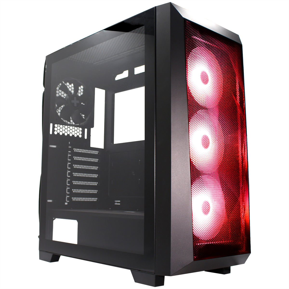 Xilence Xilent Breeze X712.RGB – ATX Midi-Tower – Schwarz, 3×ARGB, für ATX, micro-ATX, Mini-ITX