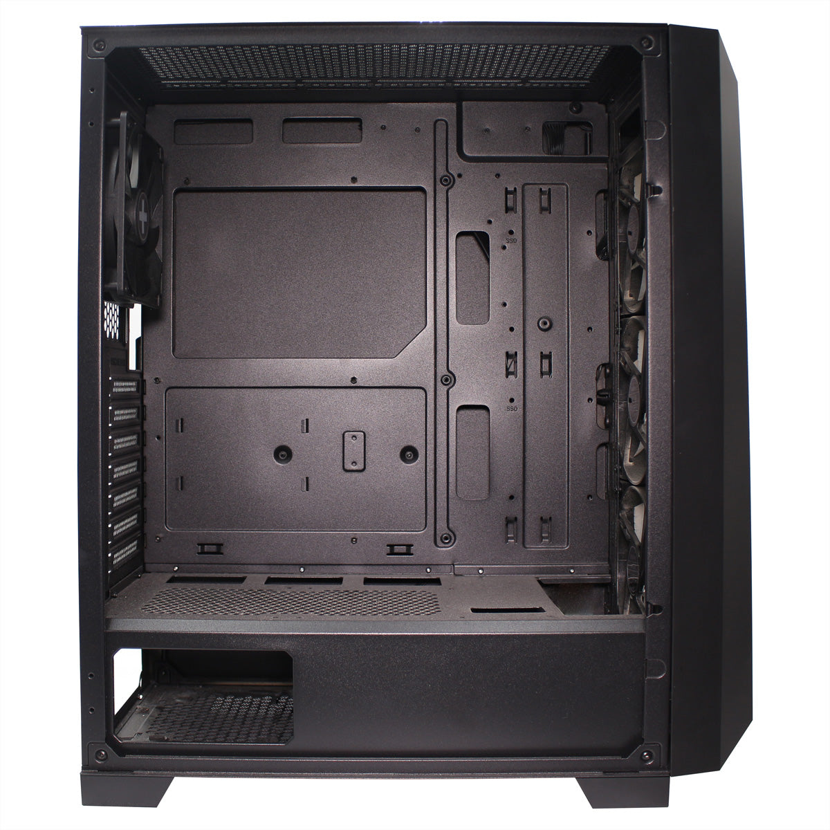 Xilence Xilent Breeze X712.RGB – ATX Midi-Tower – Schwarz, 3×ARGB, für ATX, micro-ATX, Mini-ITX