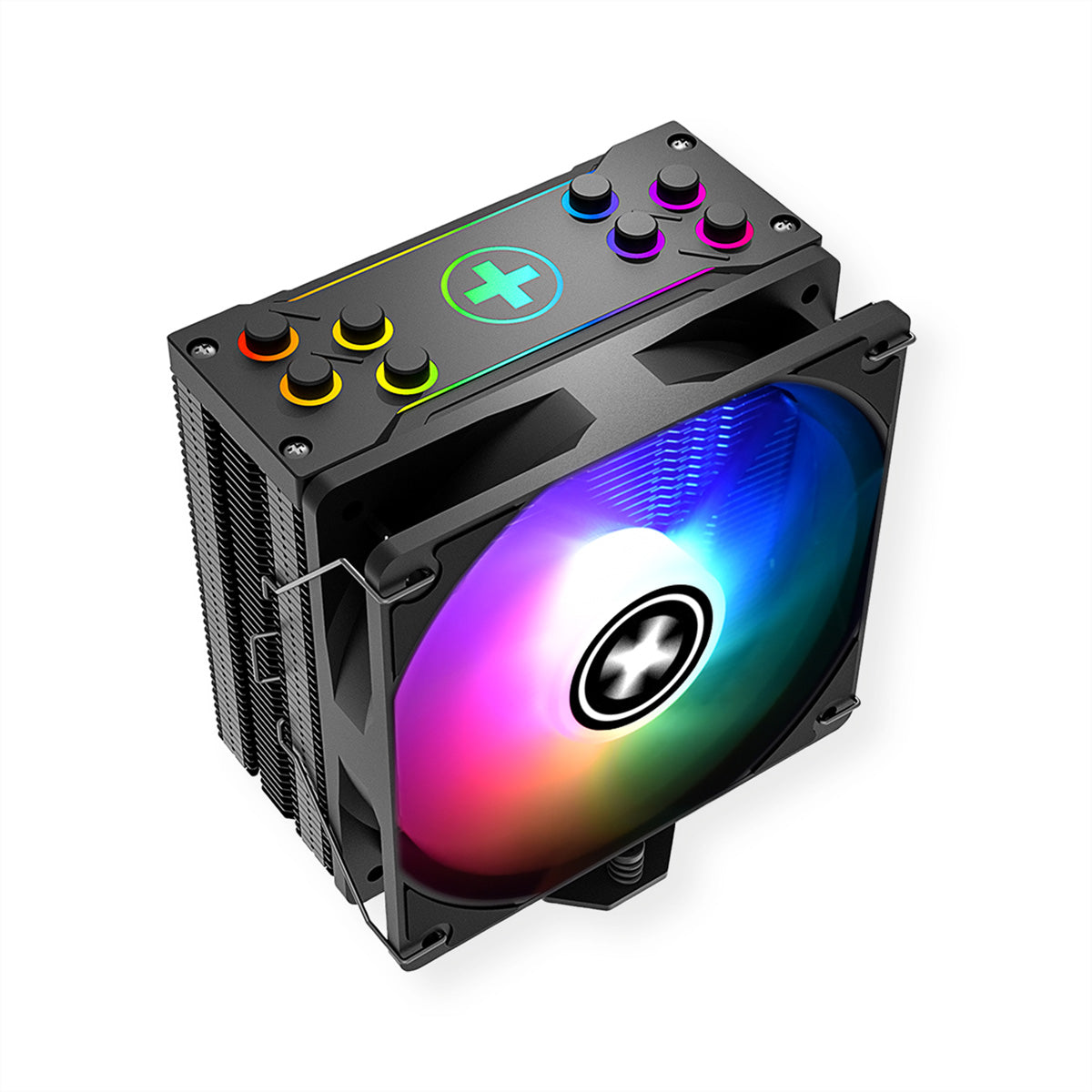 Xilence M704PRO.ARGB – CPU-Kühler – 120 mm PWM ARGB-Lüfter, 4× Heatpipes, 180 W, für AM5/AM4, LGA 1700 und andere