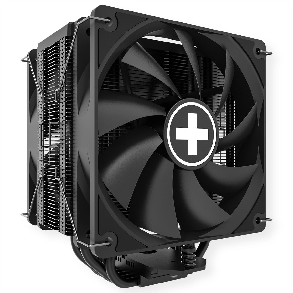 Xilence M705D – CPU-Kühler – 2×120 mm PWM, 5 Heatpipes, 220 W, Schwarz, für AM5, AM4, LGA 1700 und andere