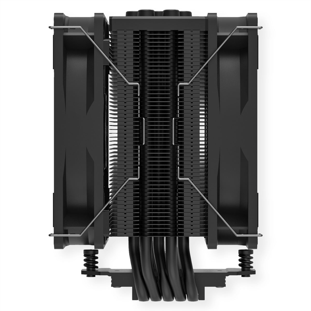Xilence M705D – CPU-Kühler – 2×120 mm PWM, 5 Heatpipes, 220 W, Schwarz, für AM5, AM4, LGA 1700 und andere