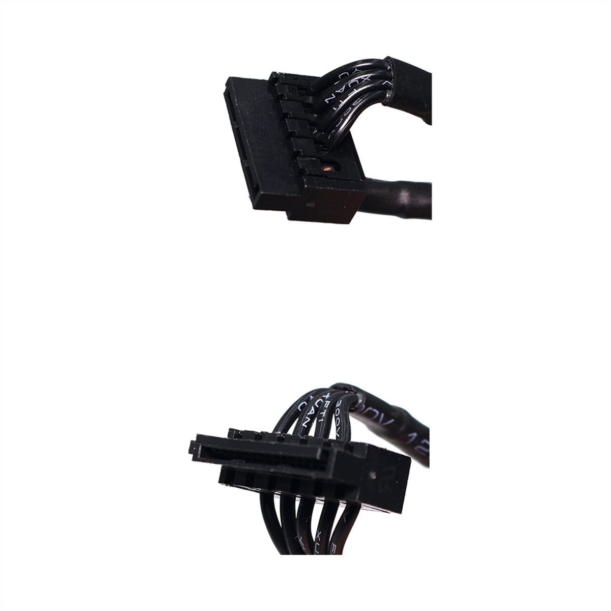 Xilence SATA Stromkabel – SATA 15-polig (Power)–SATA 15-polig (Power), 0,86 m, schwarz, für Xilence Netzteile