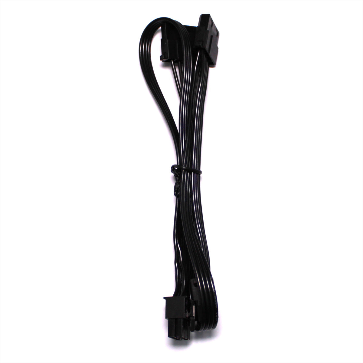 Xilence Molex 4-poliges Stromkabel – Molex 4-polige Buchse–Buchse, 0,74 m, Schwarz