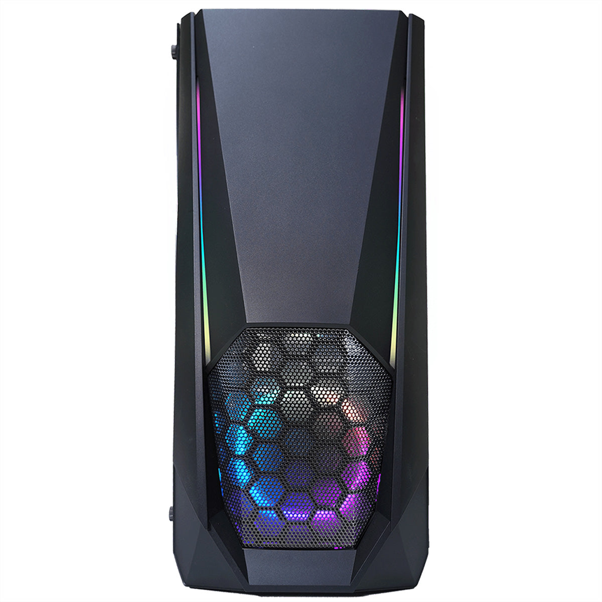 Xilence Xilent Blast X505.ARGB – PC-Gehäuse (Midi-Tower), Schwarz, 2×ARGB Lüfter, 2×USB 3.0, GPU bis 315 mm