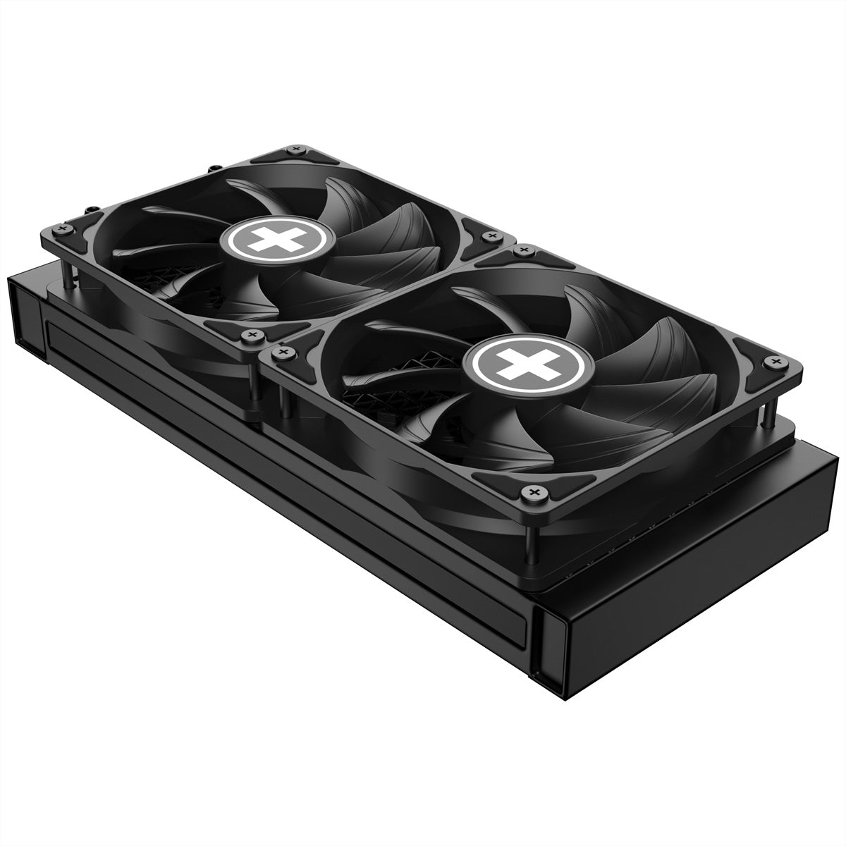 Xilence LQ240PRO – Wasserkühlung – 240 mm Radiator, 2×120 mm PWM FDB, 300 W TDP, ARGB, Schwarz