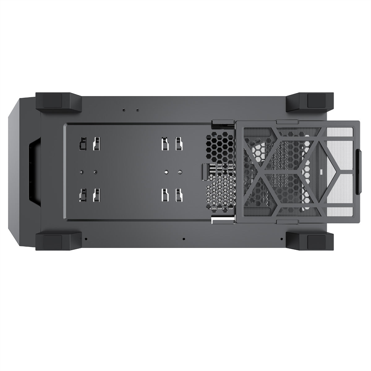 Xilence X912.ARGB – PC-Gehäuse (Midi-Tower) – ATX, Schwarz, 3×ARGB, 1×120 mm, 1×USB-C, GPU bis 375 mm