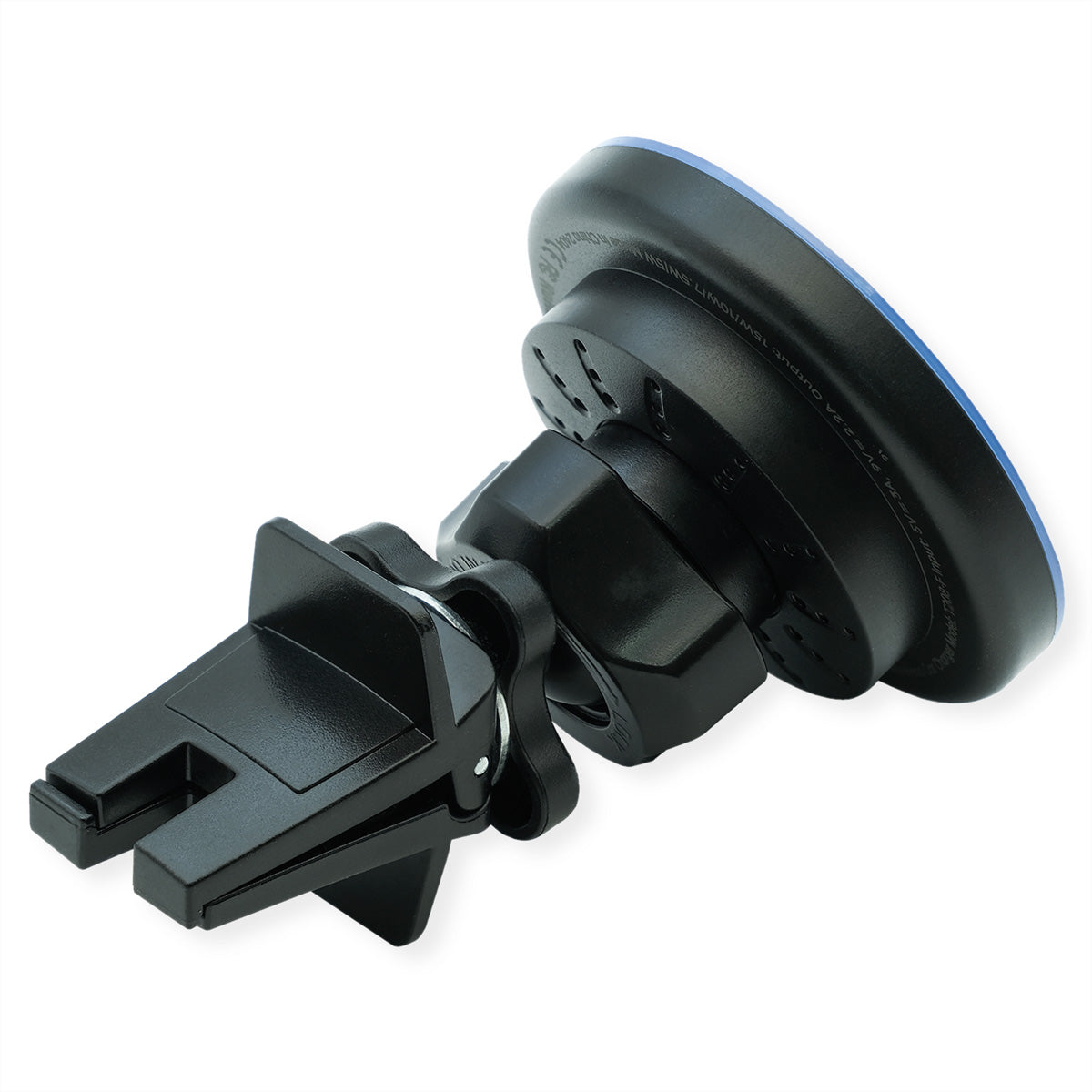 ROLINE Auto-Ladehalterung (kabellos) – Qi 15 W, MagSafe-kompatibel – Lüftungsschlitz – für iPhone (MagSafe)