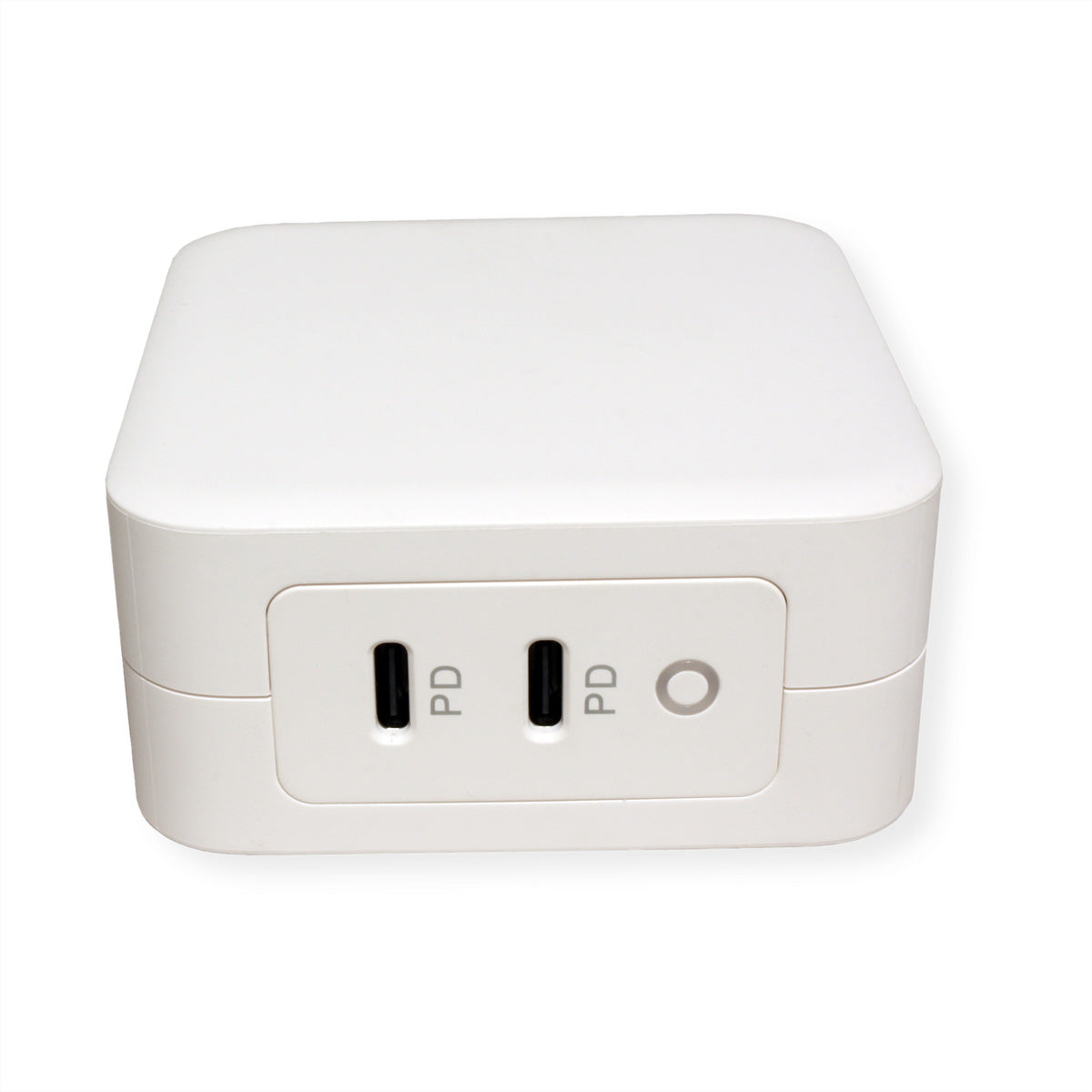 ROLINE USB-Ladegerät 100 W – USB-C×2 – PD, GaN – EU-Stecker (Typ C)