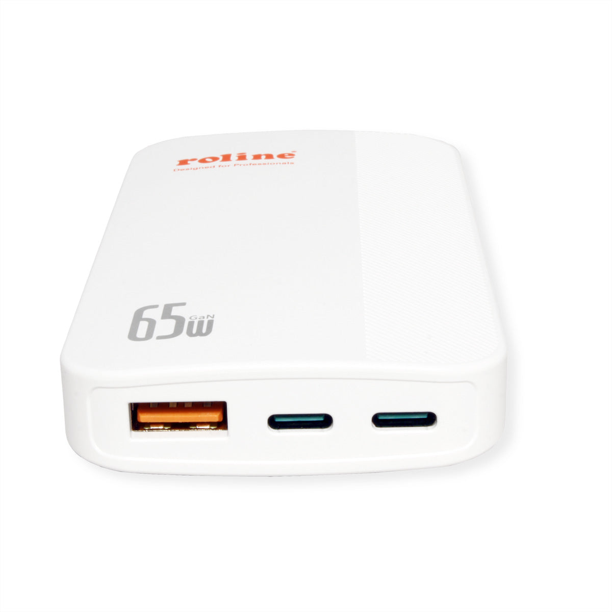 ROLINE USB-Ladegerät 65 W – USB-C×2, USB-A×1 – EU-Stecker (Typ C)