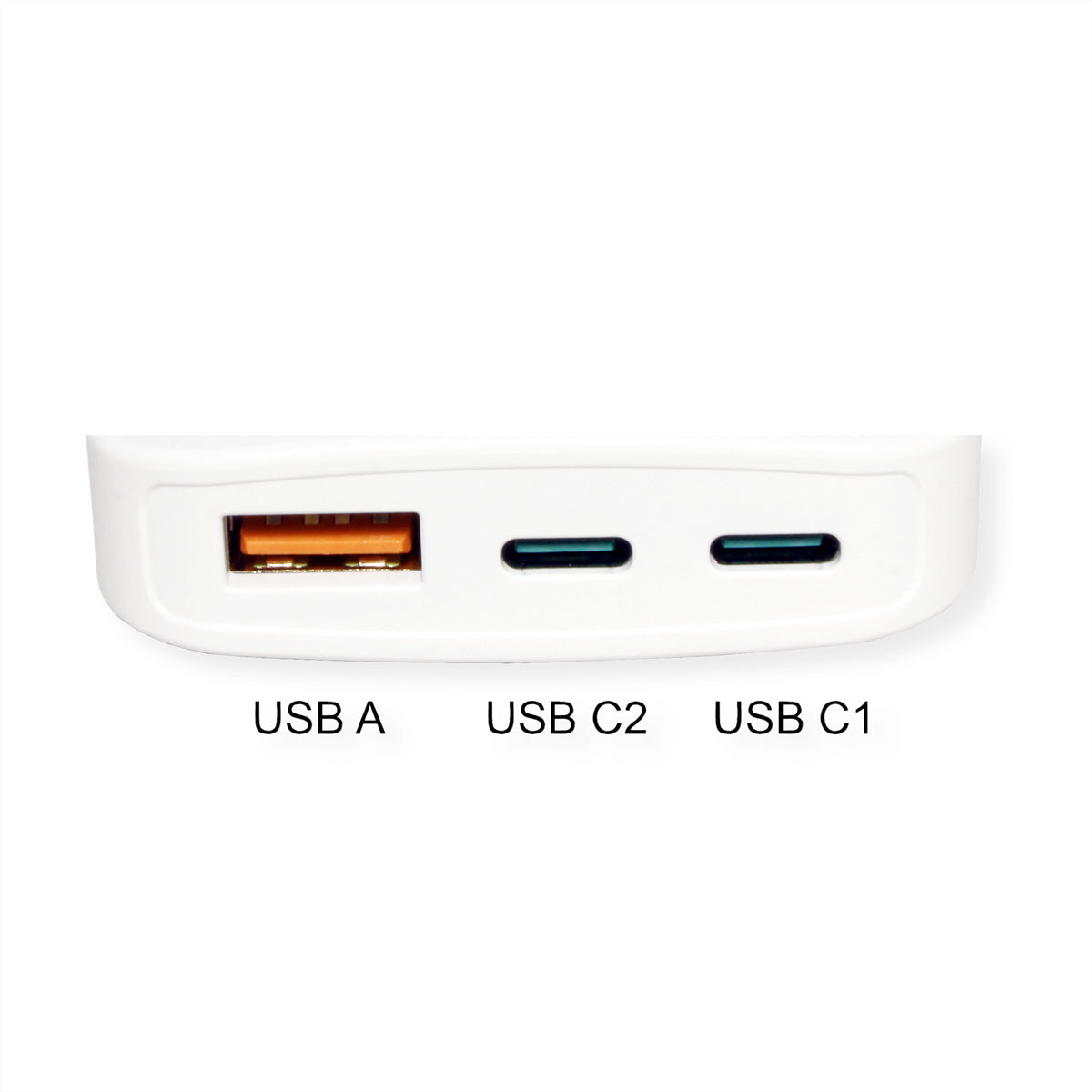 ROLINE USB-Ladegerät 65 W – USB-C×2, USB-A×1 – EU-Stecker (Typ C)