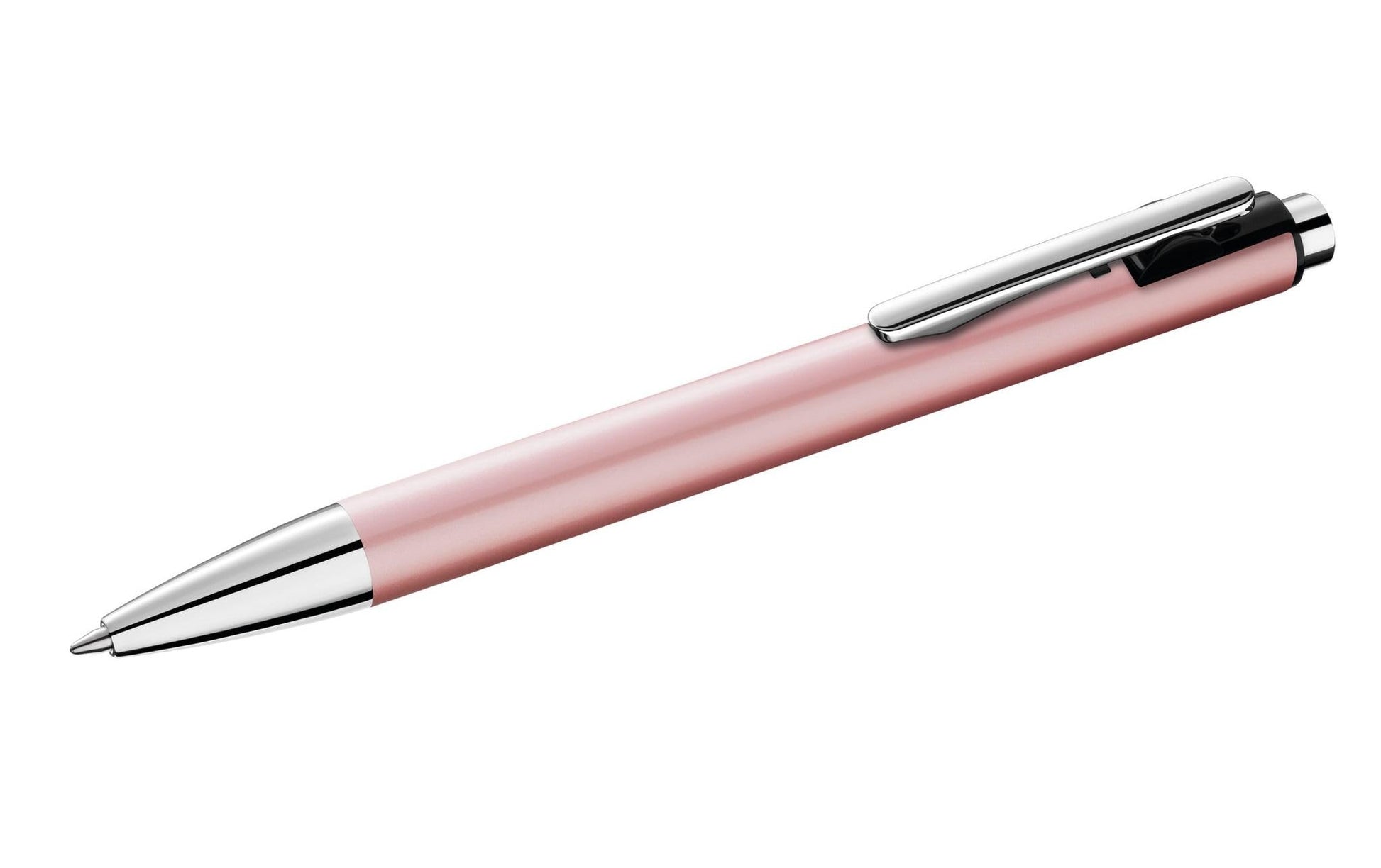 Pelikan Snap Kugelschreiber – Blau, Spitze 0,5 mm, Druck, Metall, Roségold, dokumentenecht, nachfüllbar
