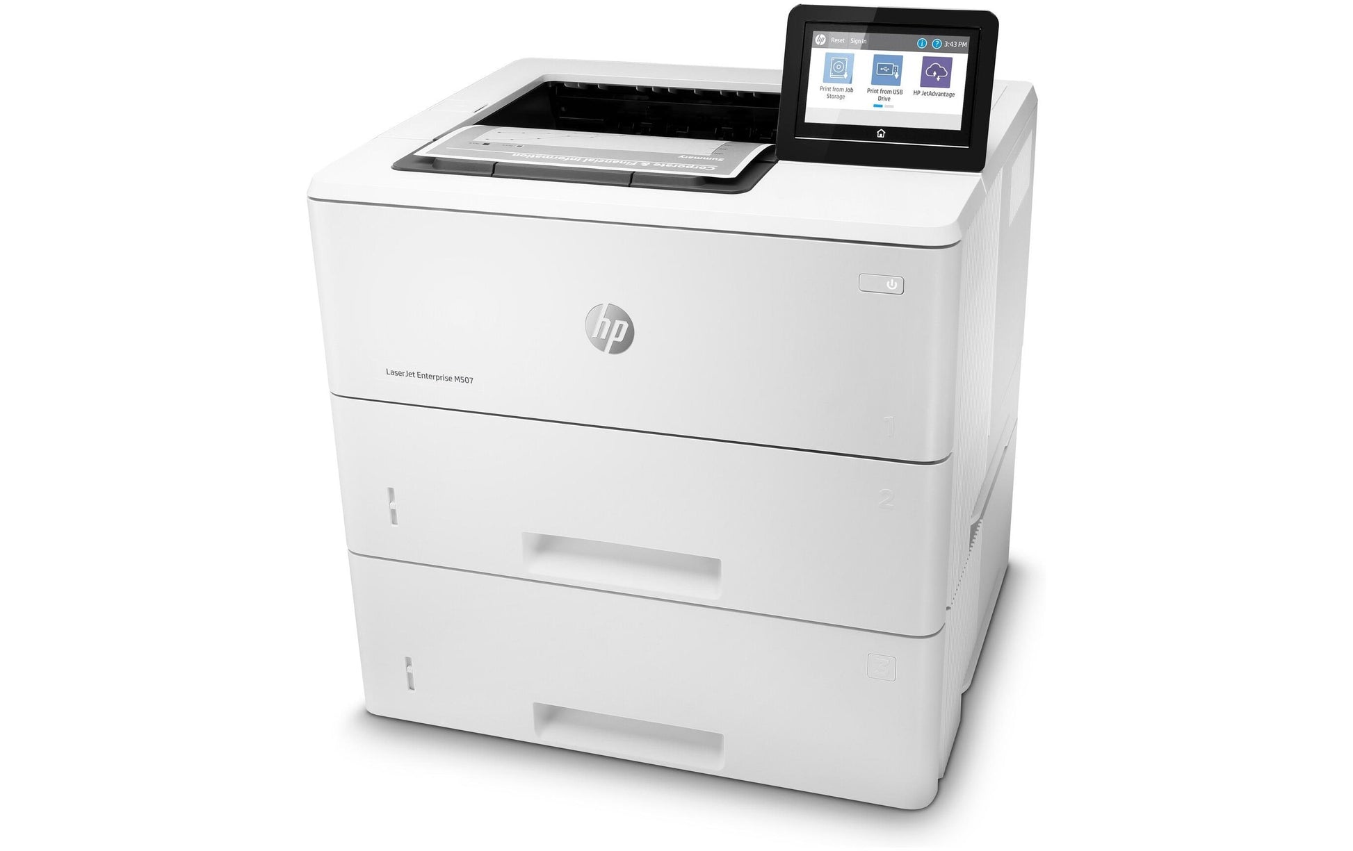 HP LaserJet Enterprise M507X – A4, Duplex, 43 S./Min., LAN