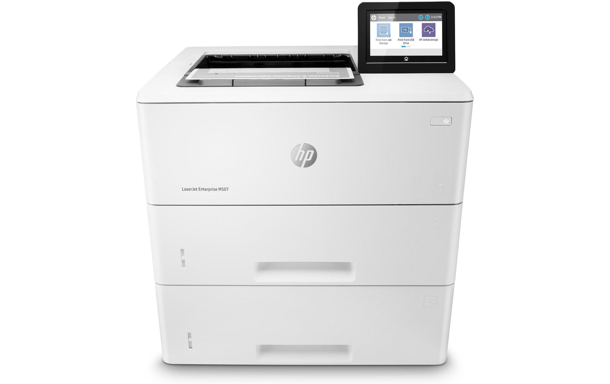 HP LaserJet Enterprise M507X – A4, Duplex, 43 S./Min., LAN
