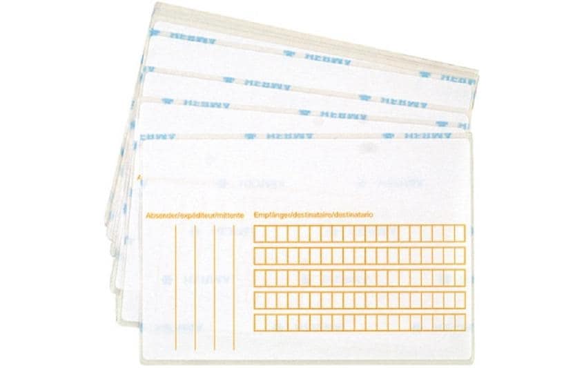 HERMA Schuletiketten – Motiv Beschriftungsvordruck – 118 × 80 mm, Abgerundete Ecken, 500 Stk, 500 Bogen