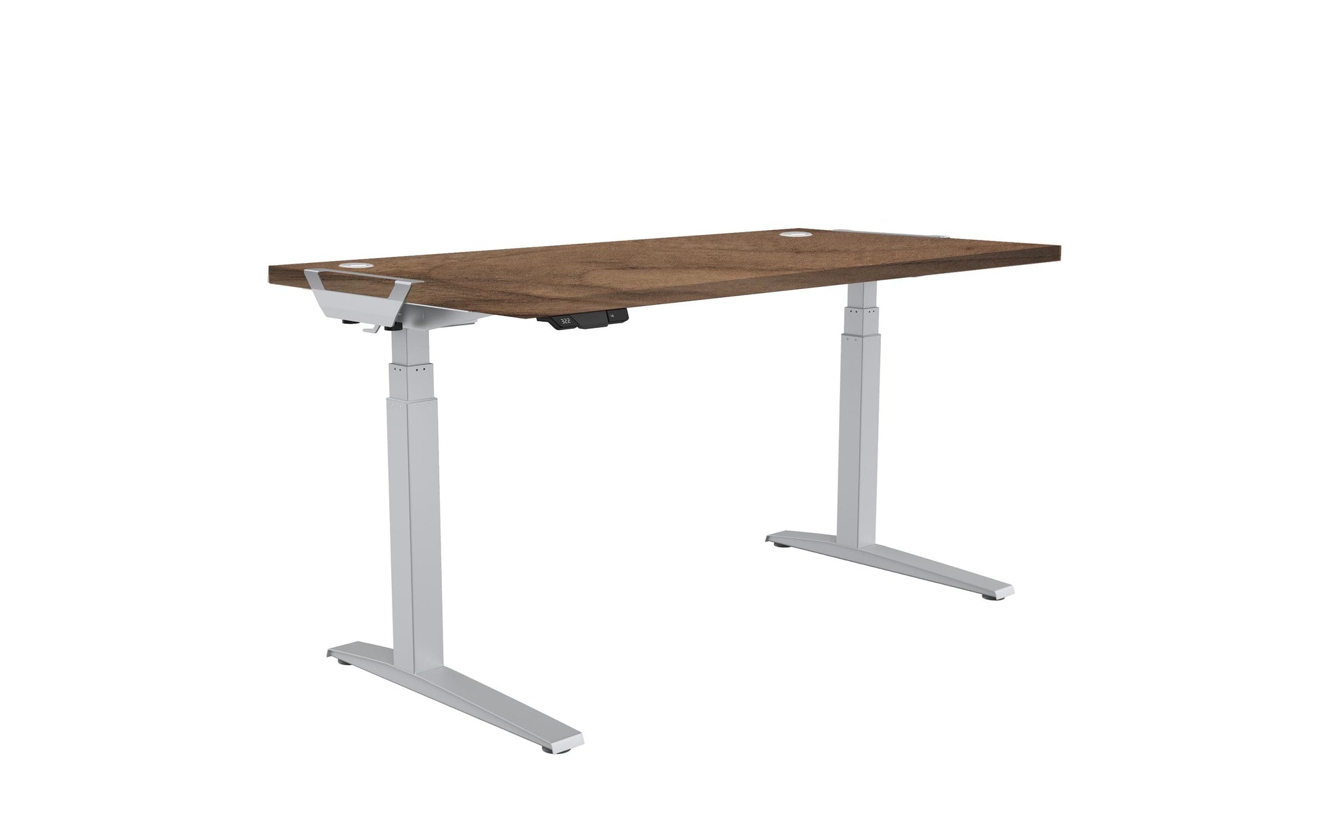 Fellowes Tischplatte – 160 × 80 × 2,5 cm – Walnuss – für Levado, Cambio