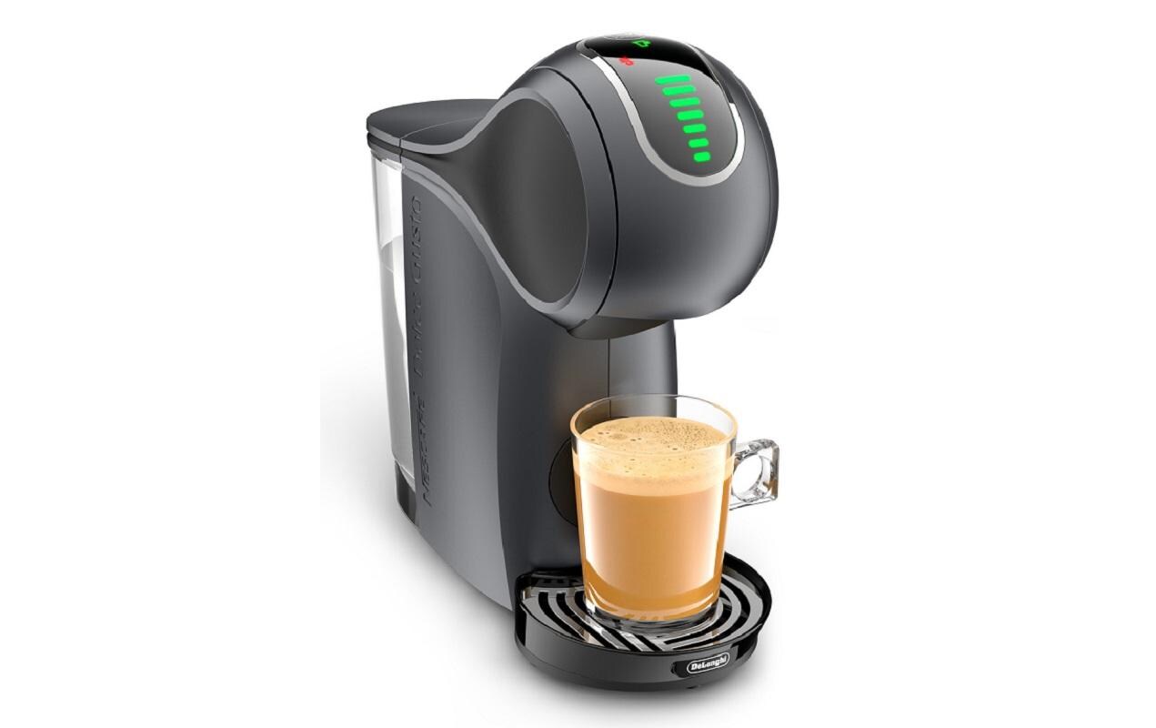 De’Longhi De'Longhi GenioSTouch EDG426.GY Kapselmaschine – für NESCAFÉ Dolce Gusto, 0,8 l, grau, 11,2×28,8×27,3 cm