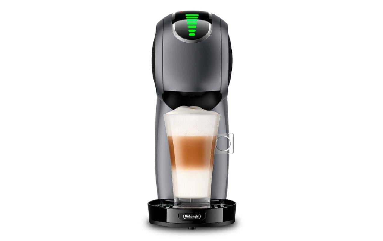 De’Longhi De'Longhi GenioSTouch EDG426.GY Kapselmaschine – für NESCAFÉ Dolce Gusto, 0,8 l, grau, 11,2×28,8×27,3 cm
