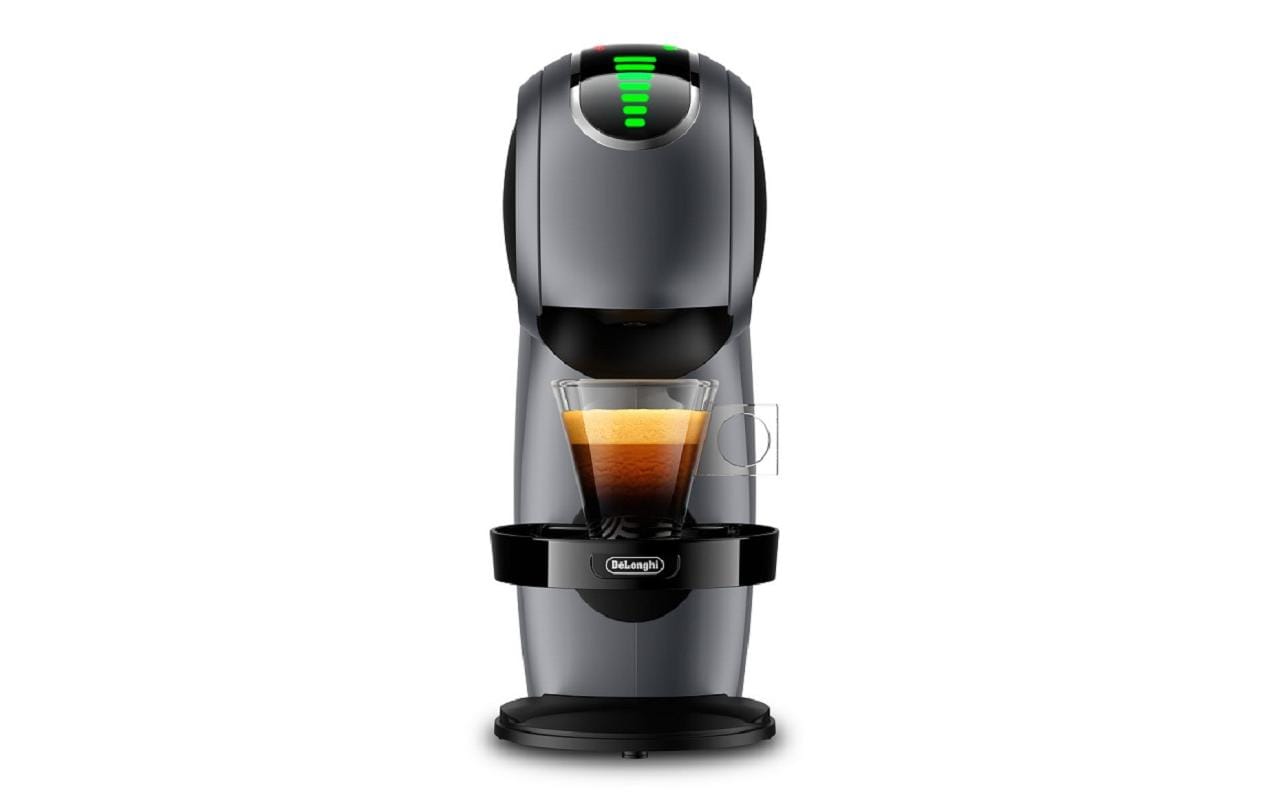 De’Longhi De'Longhi GenioSTouch EDG426.GY Kapselmaschine – für NESCAFÉ Dolce Gusto, 0,8 l, grau, 11,2×28,8×27,3 cm