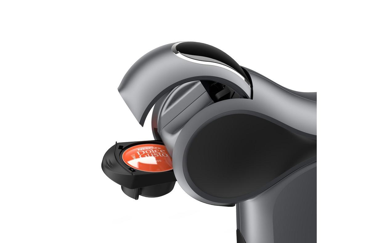 De’Longhi De'Longhi GenioSTouch EDG426.GY Kapselmaschine – für NESCAFÉ Dolce Gusto, 0,8 l, grau, 11,2×28,8×27,3 cm