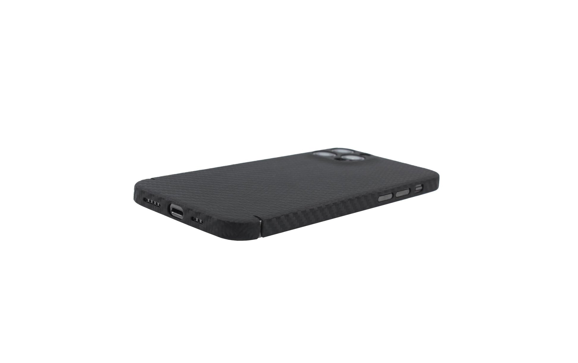 Nevox – Backcover Carbon Serie – für Apple iPhone 15 Pro – schwarz – Aramidfasern, MagSafe-kompatibel