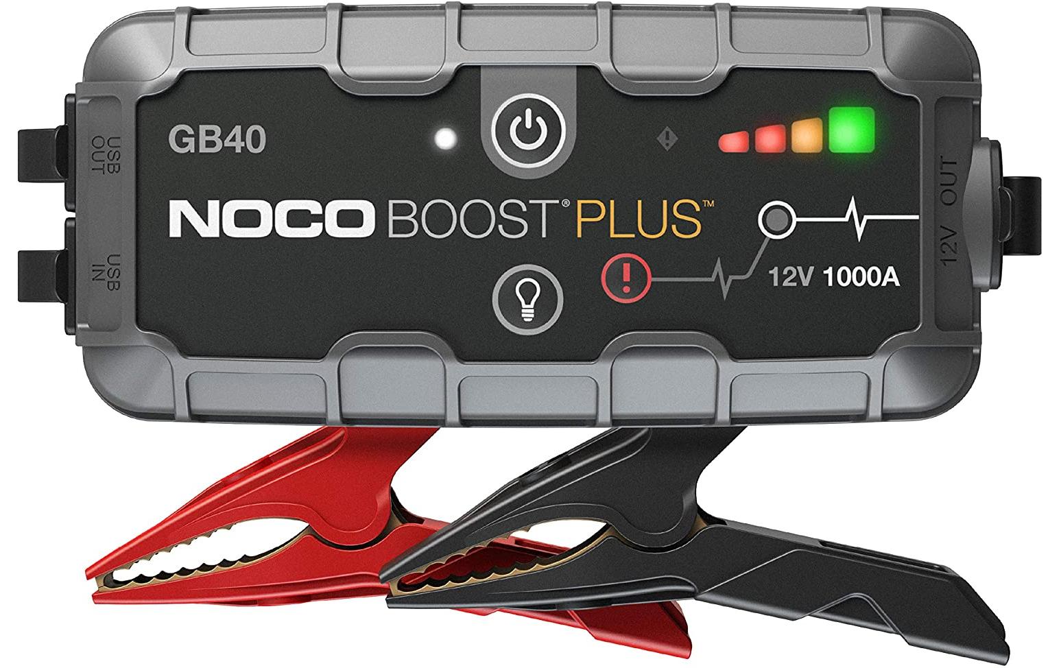 Noco GB40 – Starthilfegerät, 12 V, 1000 A, 24 Wh, für Motoren bis 6,0 l