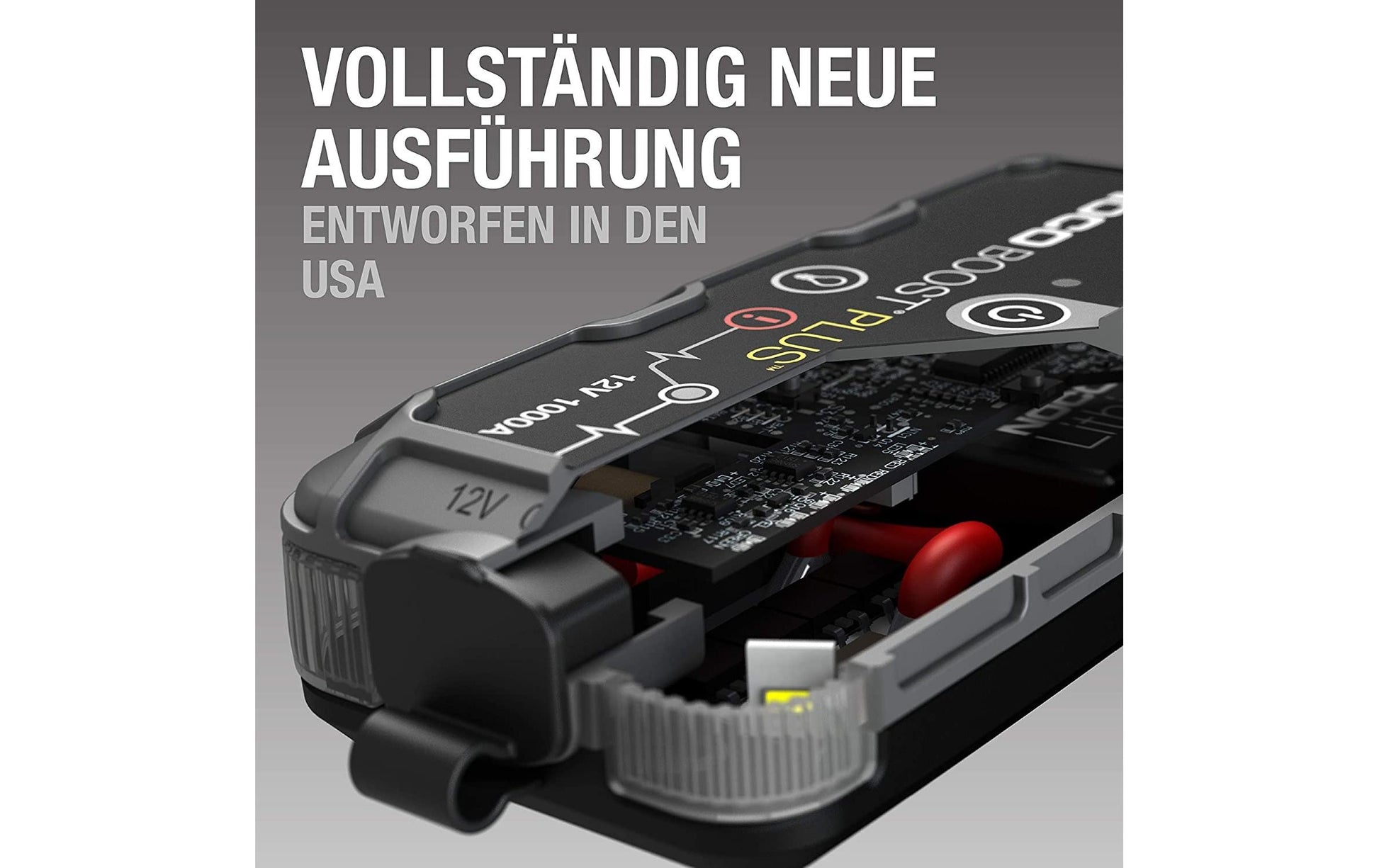 Noco GB40 – Starthilfegerät, 12 V, 1000 A, 24 Wh, für Motoren bis 6,0 l