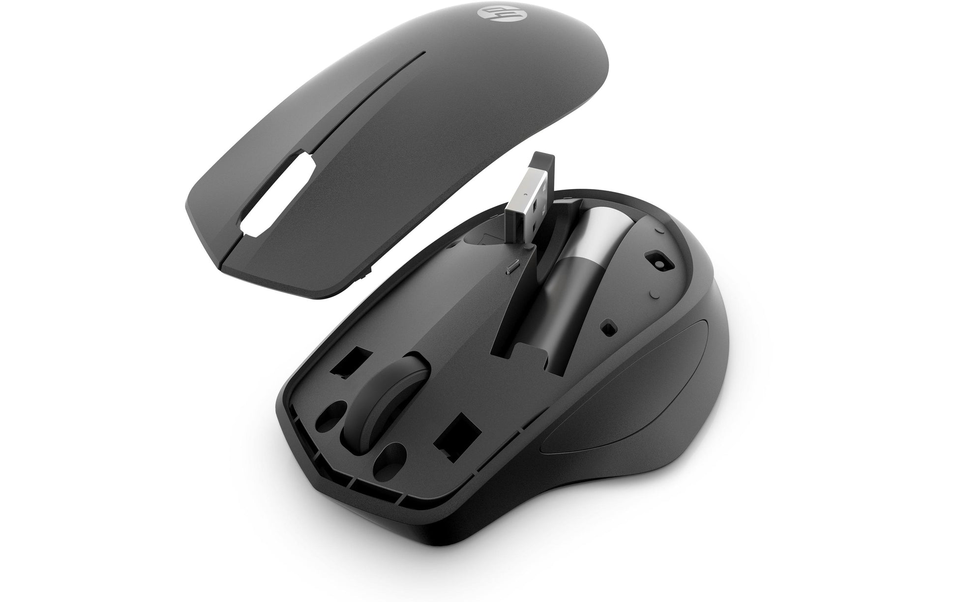 HP 280 Silent Maus – kabellos, schwarz
