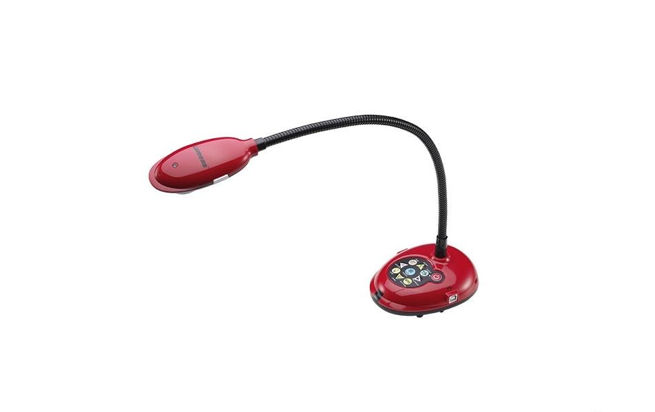 Lumens Visualizer DC172 – Dokumentenkamera, 4K, 6,8× optischer Zoom, Rot