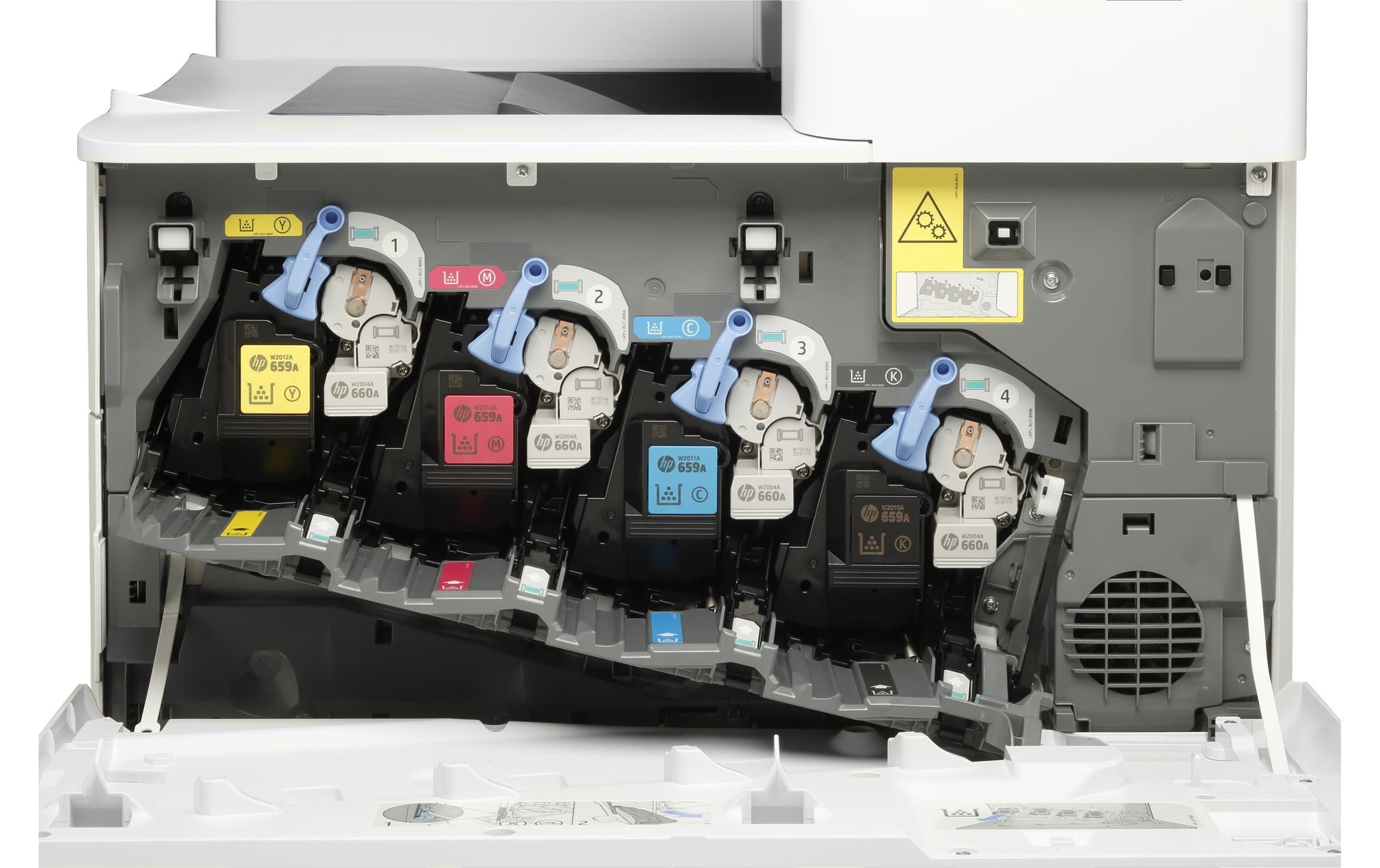 HP LaserJet Enterprise M856dn – Farbe