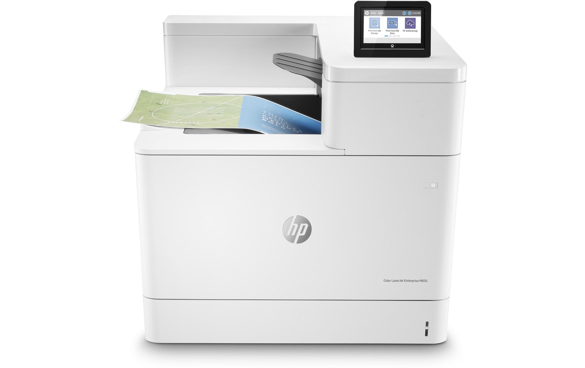 HP LaserJet Enterprise M856dn – Farbe