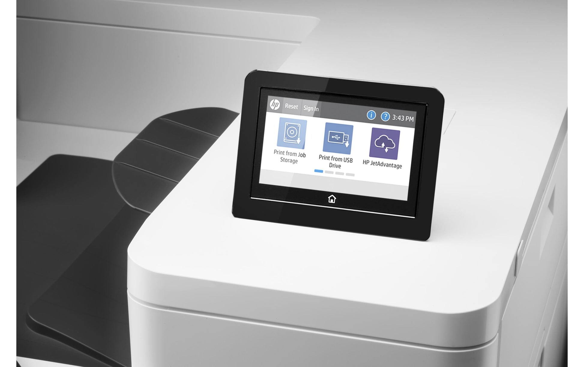 HP LaserJet Enterprise M856dn – Farbe