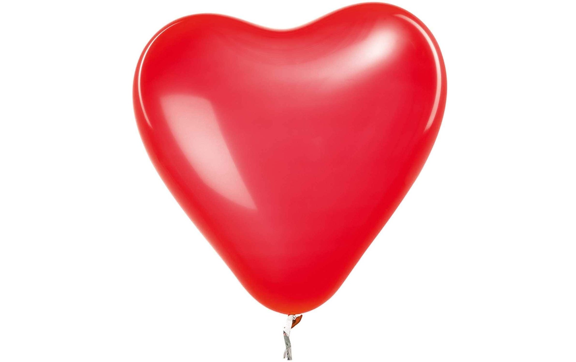 Rico Design Herzluftballons – Rot – Ø 30 cm – Latex – 12 Stk
