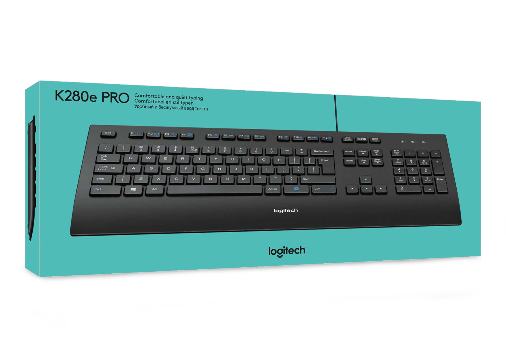 Logitech K280e – Tastatur, kabelgebunden, FR-Layout (FR)