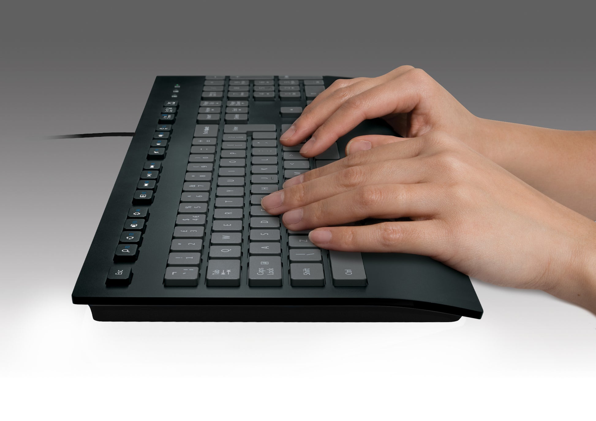 Logitech K280e – Tastatur, kabelgebunden, FR-Layout (FR)