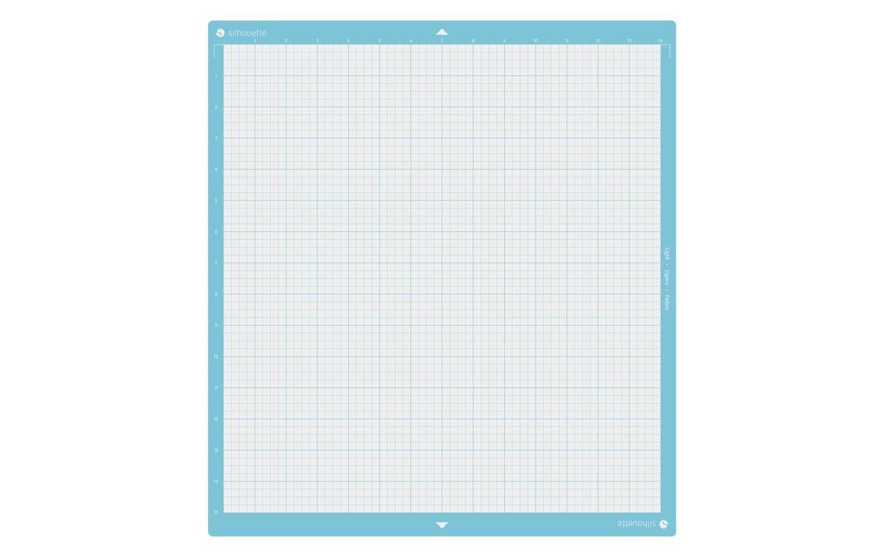 Silhouette Schneidematte Cameo – 35,6 × 38,1 cm – Blau – für Silhouette Cameo Pro MK-II