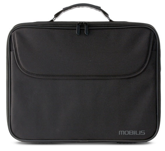 Mobilis Notebook-Tasche bis 14" – staub- und kratzresistent – Schwarz